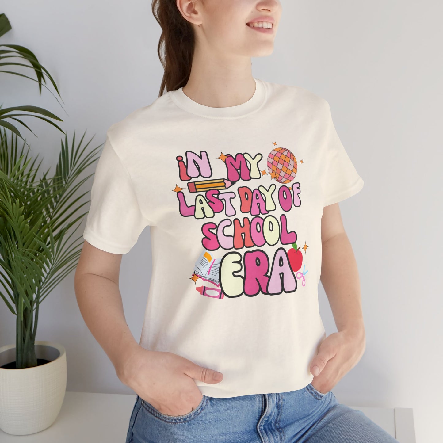 Groovy & Pink Last Day of School Tee