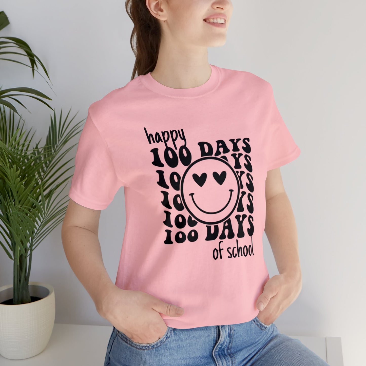 Happy 100 Days Short Sleeve Tee