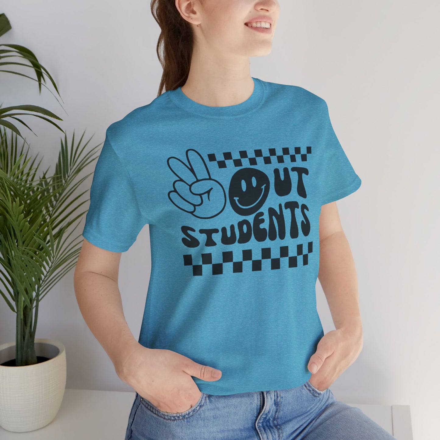 Peace Out Students Tee