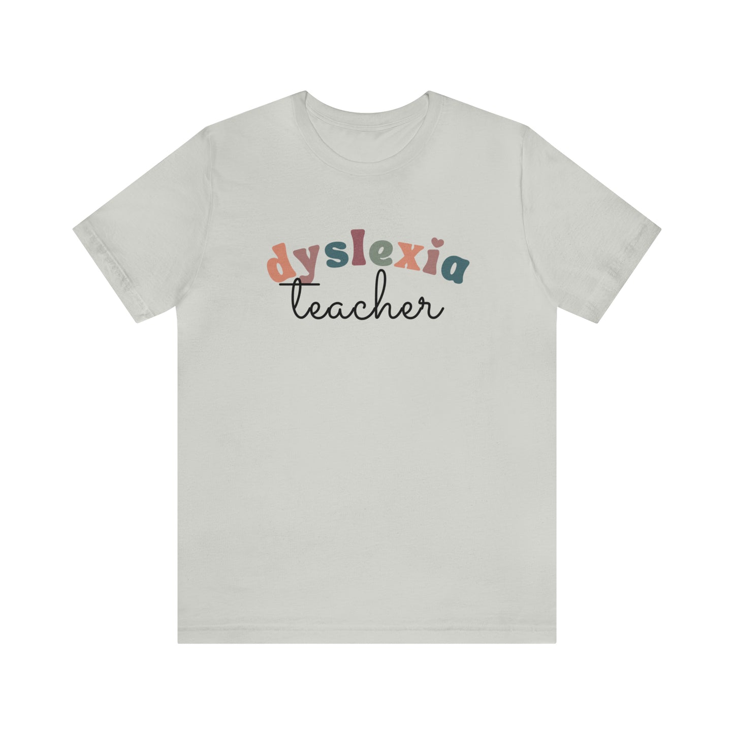 Retro Dyslexia Teacher Tee