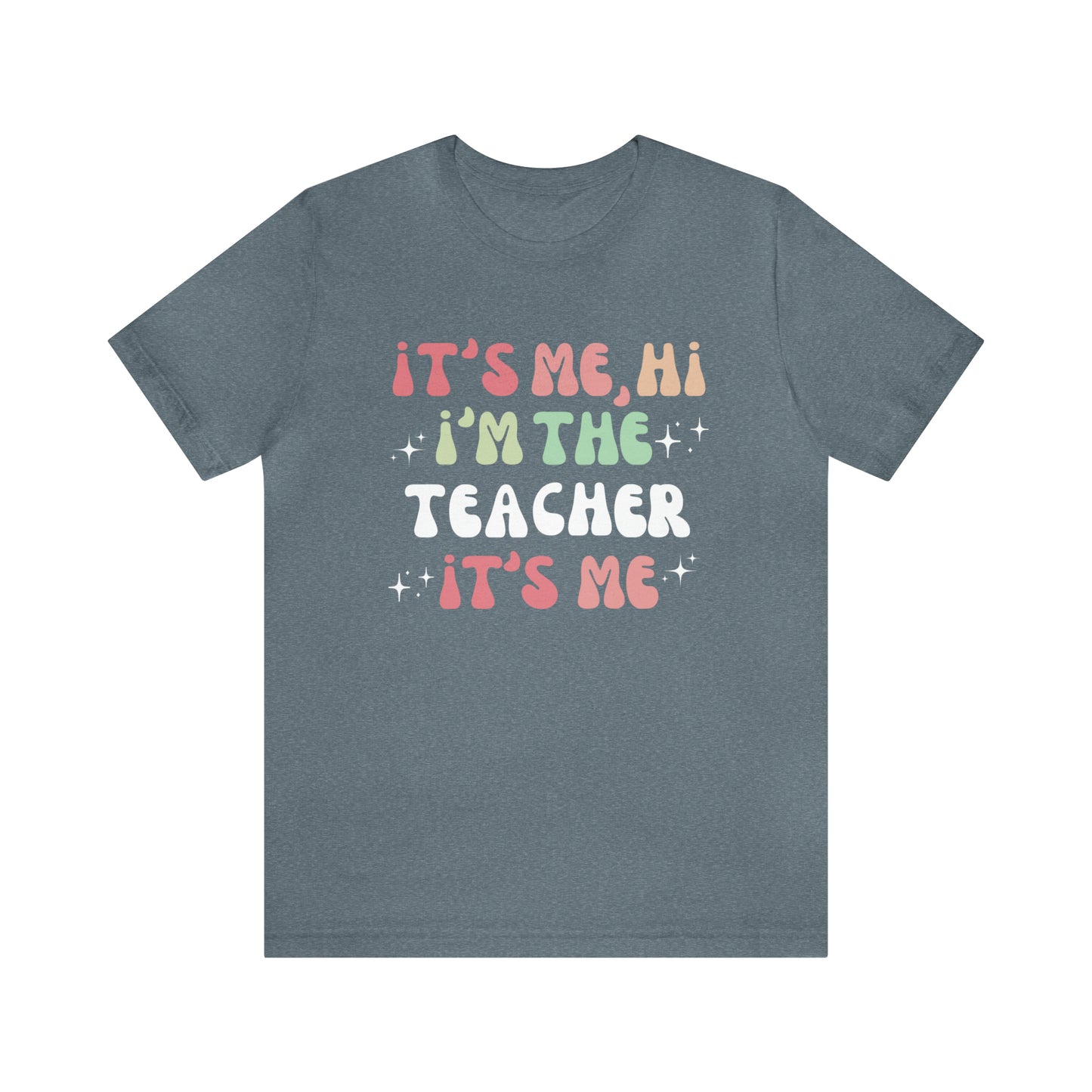 Rainbow Taylor Swift Teacher Tee