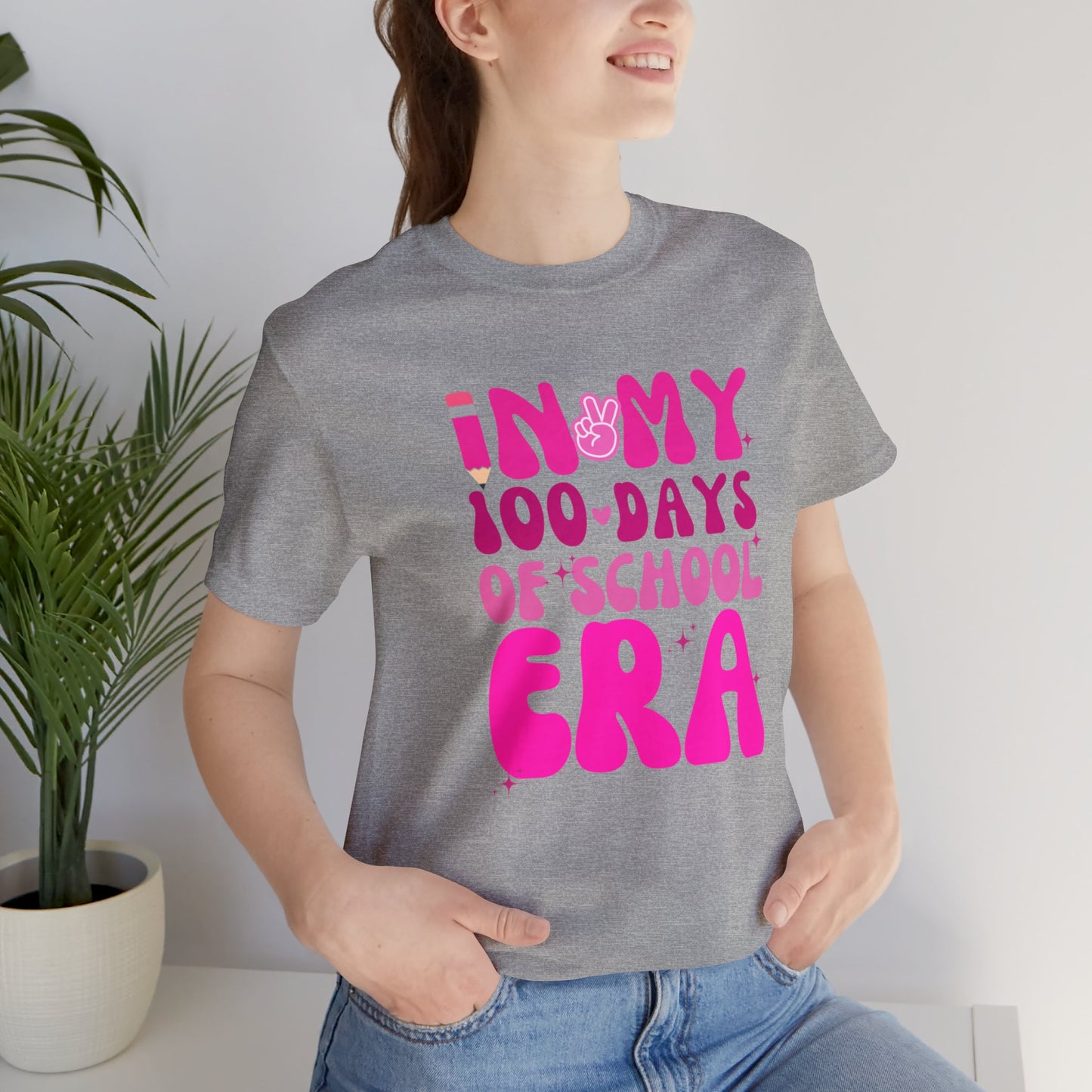 100 Days of School Era Short Sleeve Tee