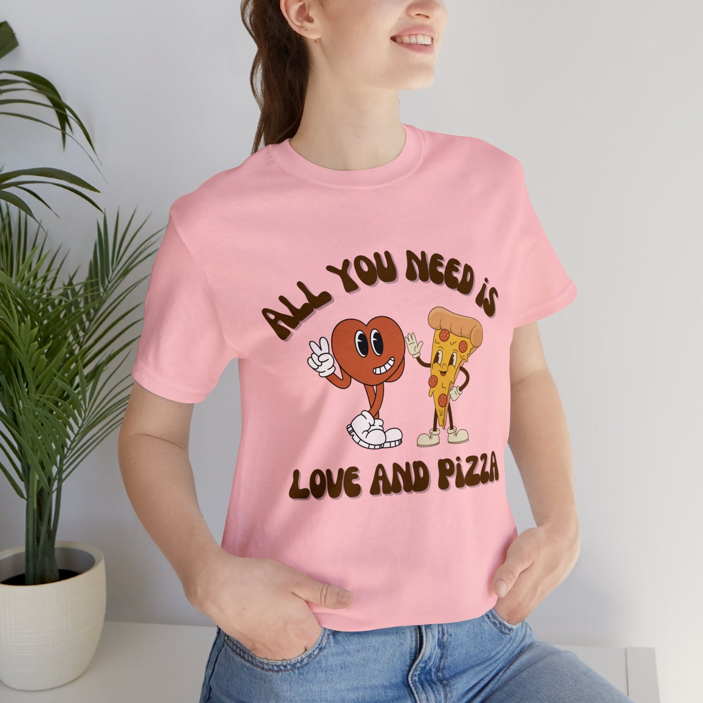 Love & Pizza Short Sleeve Tee