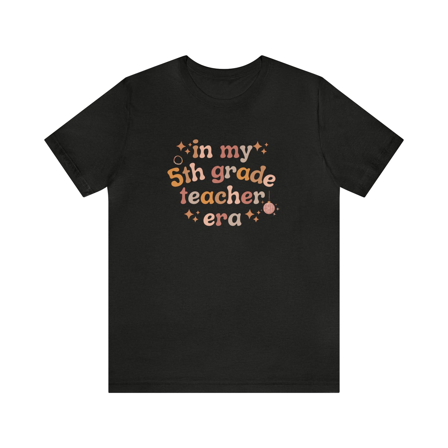 Disco 5th Grade Teacher Era Tee