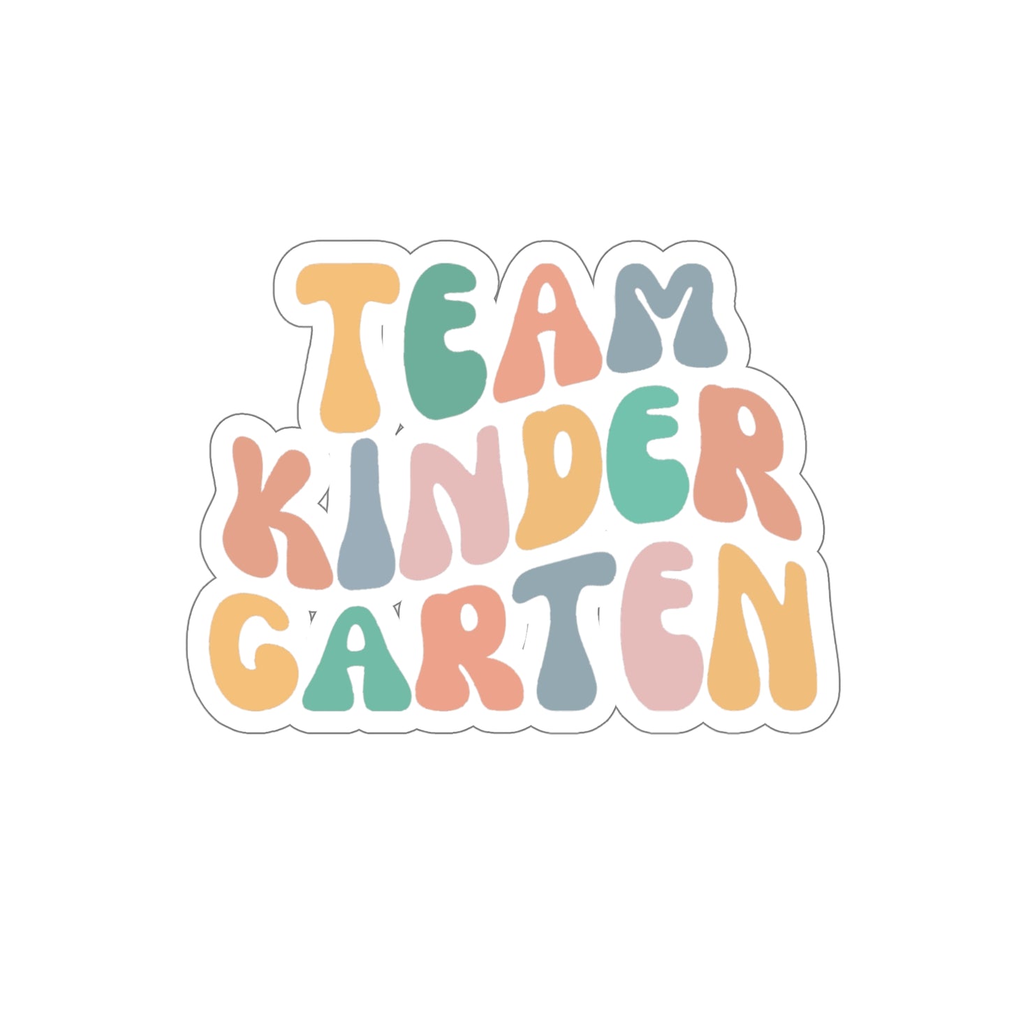 Cool Retro Team Kindergarten