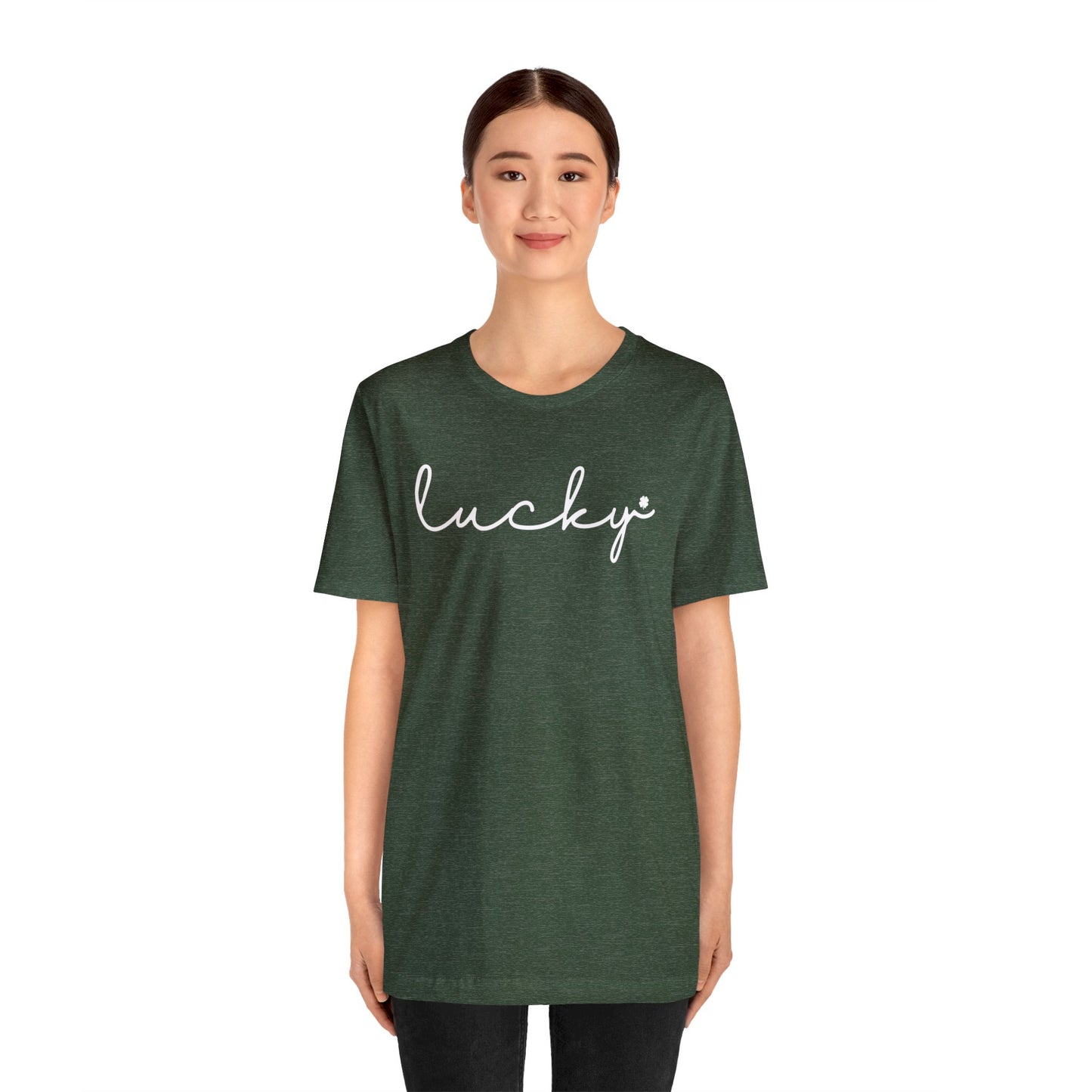 Cursive Lucky Tee