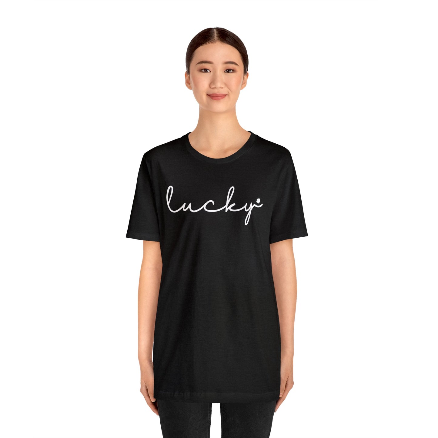 Cursive Lucky Tee