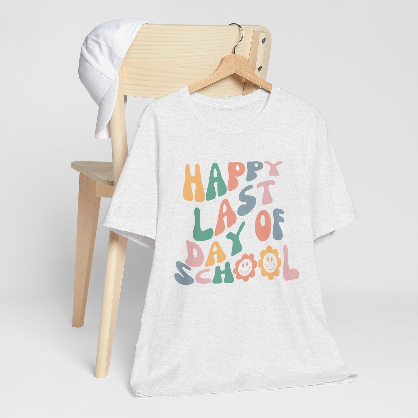 Flower Happy Last Day of School Tee