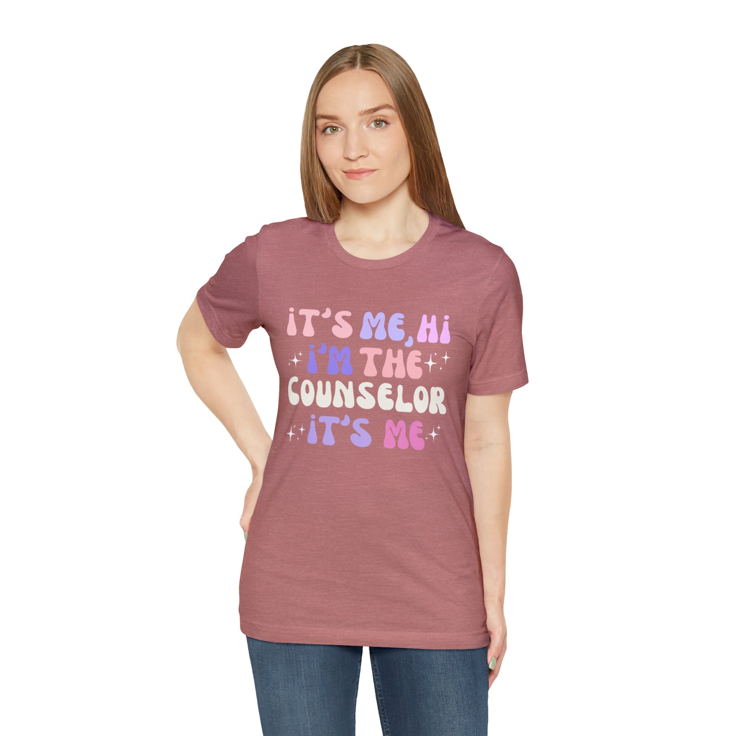 Pink & Purple Counselor Taylor Swift Tee