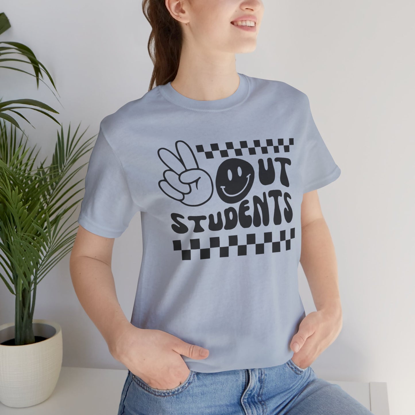 Peace Out Students Tee