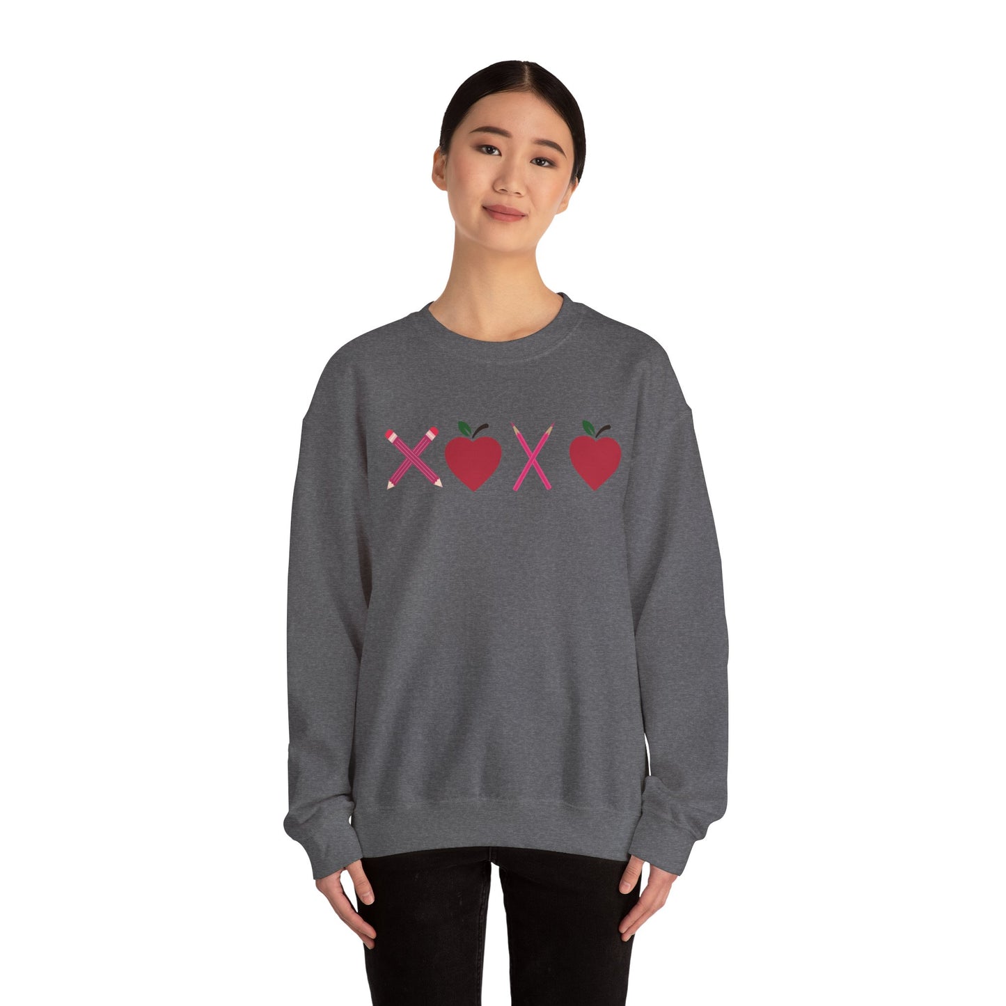 Teacher XOXO Crewneck Sweatshirt