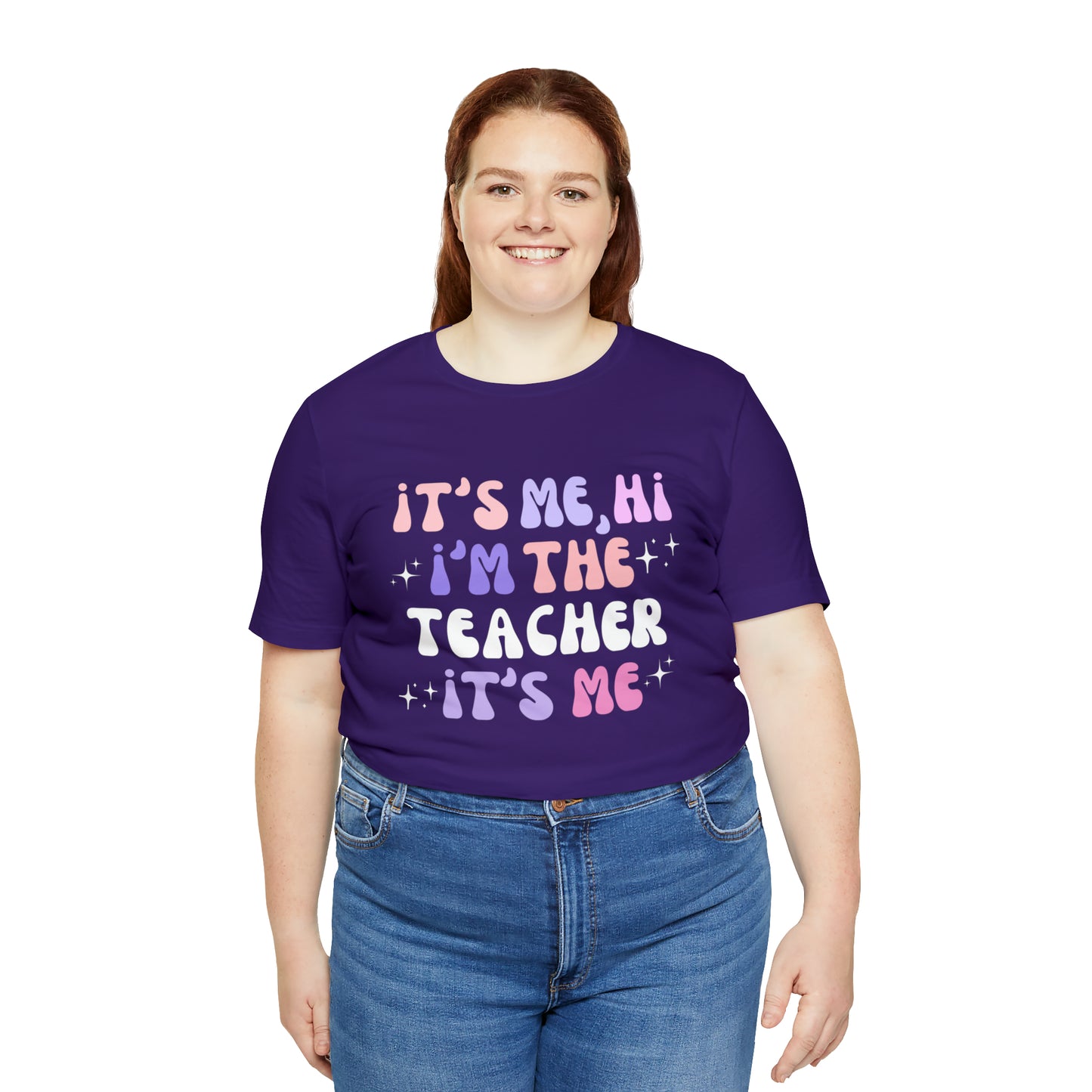 Pink & Purple Taylor Swift Teacher Tee