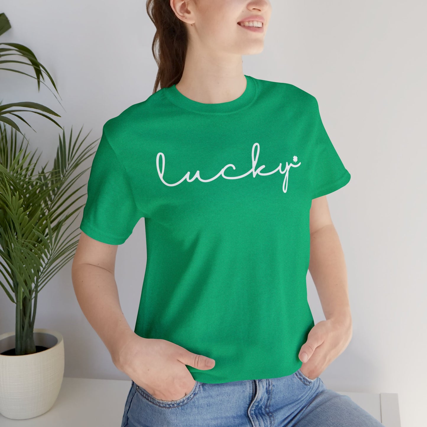 Cursive Lucky Tee