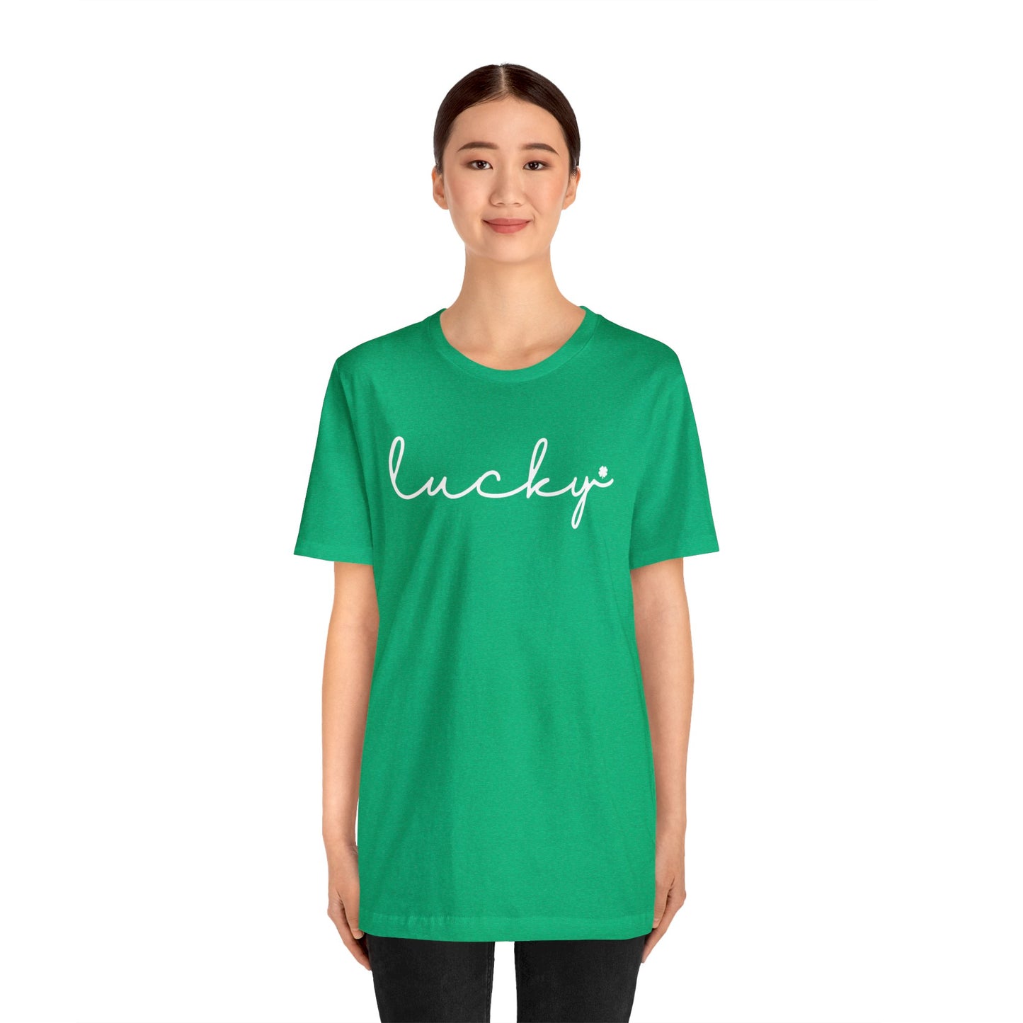 Cursive Lucky Tee