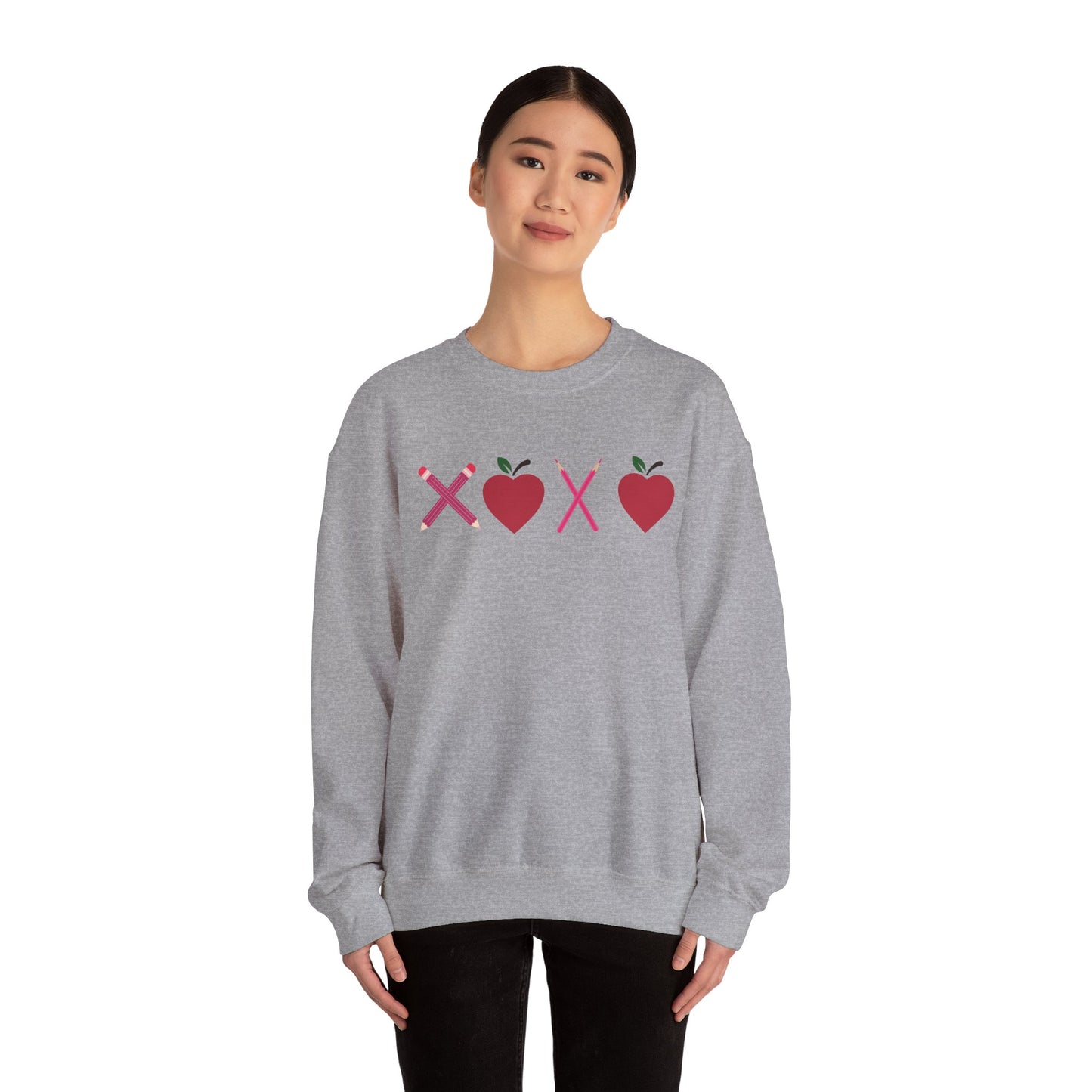 Teacher XOXO Crewneck Sweatshirt