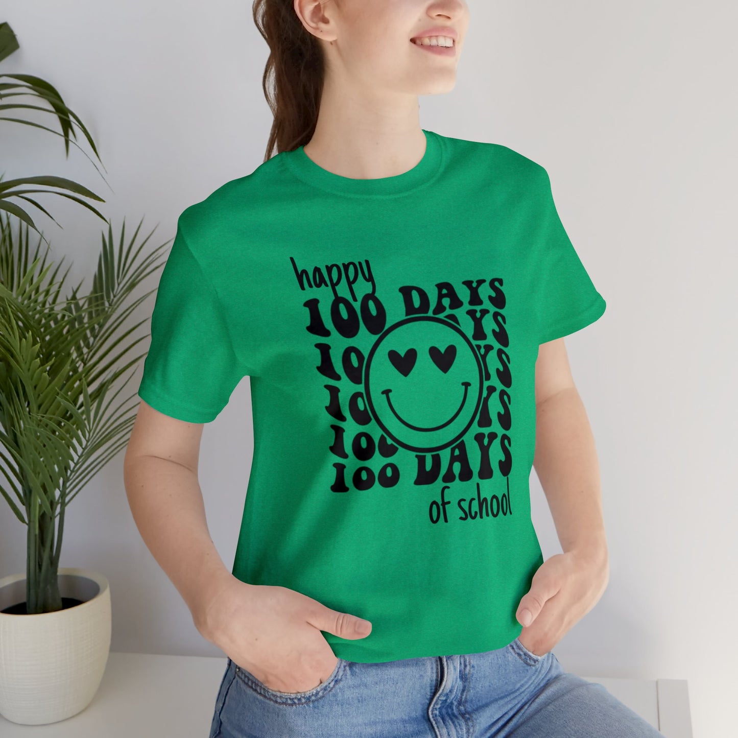 Happy 100 Days Short Sleeve Tee