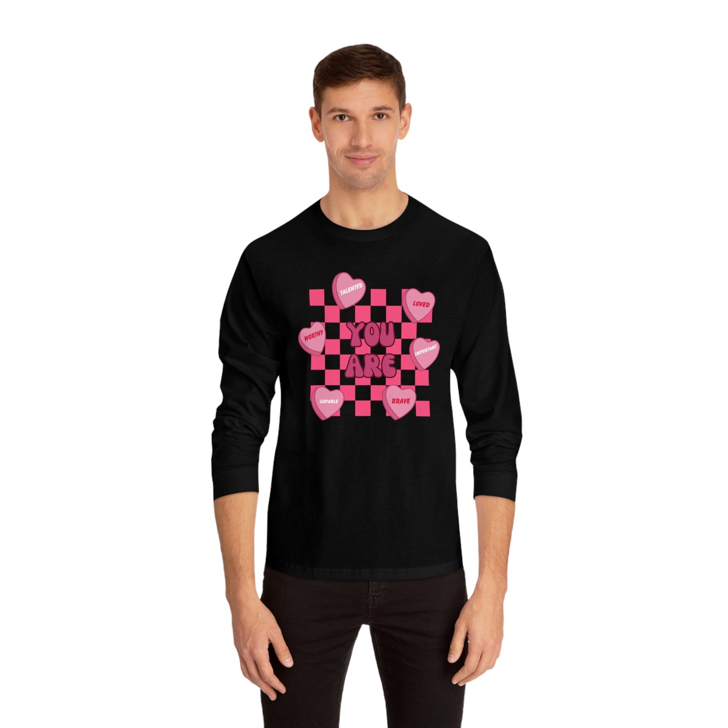 Valentine's Day Affirmations Long Sleeve T-Shirt