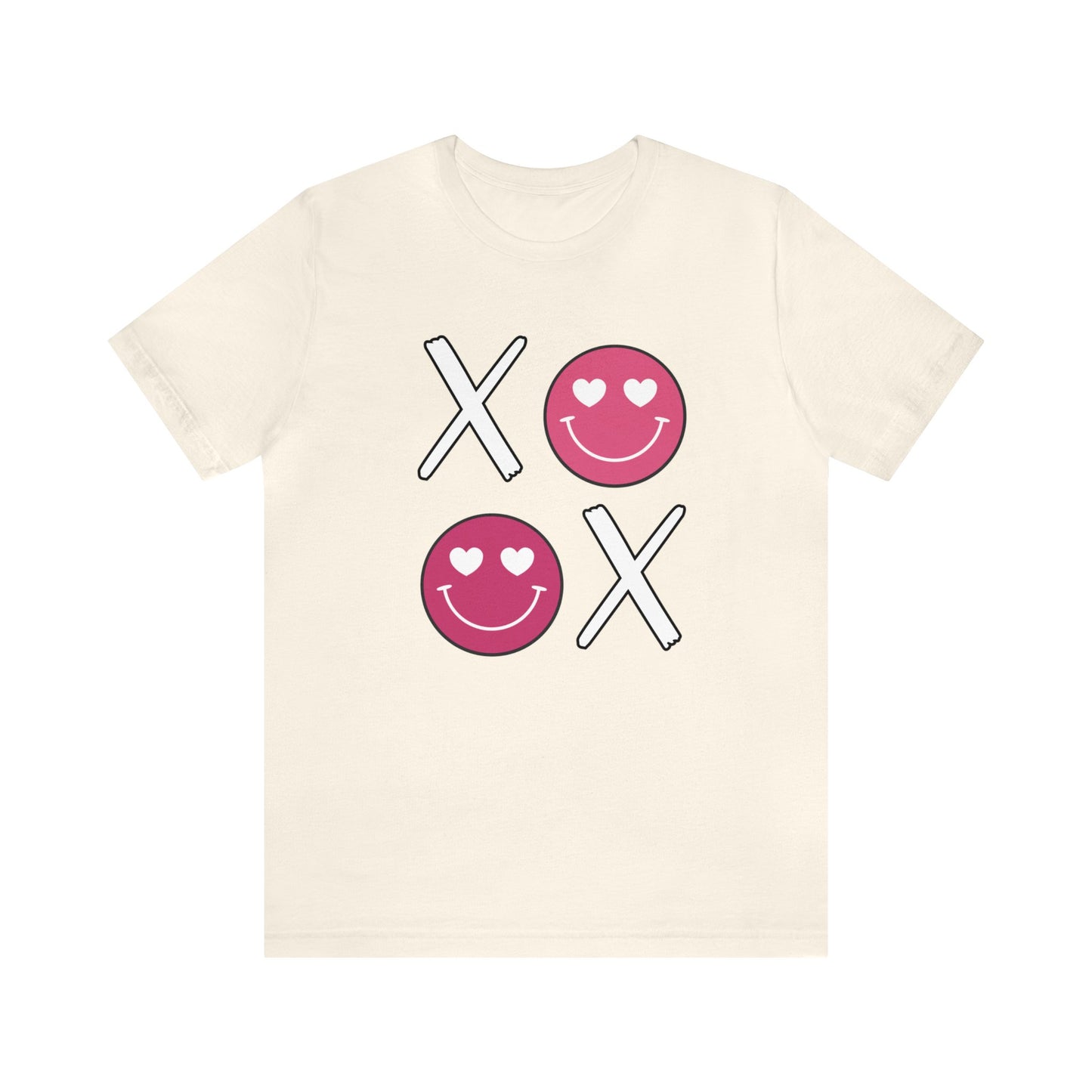 XOXO Smiley Face Short Sleeve Tee