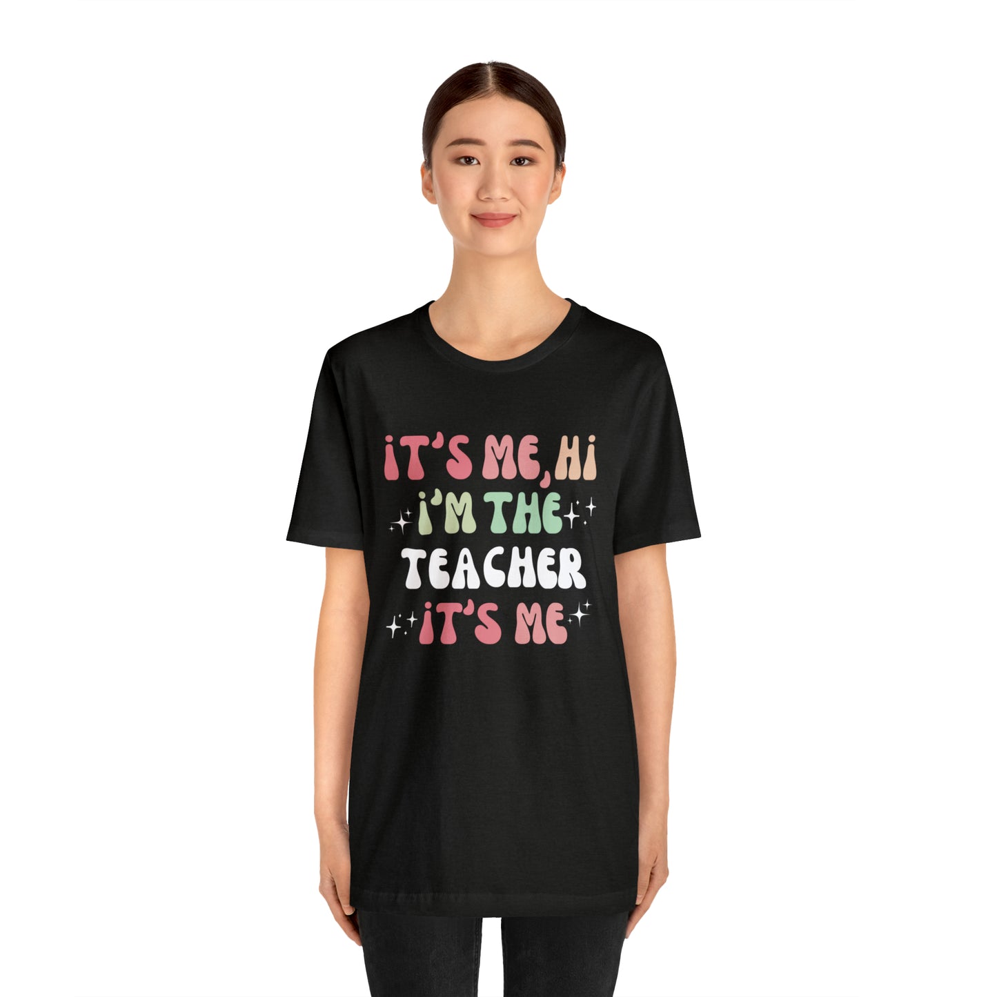 Rainbow Taylor Swift Teacher Tee