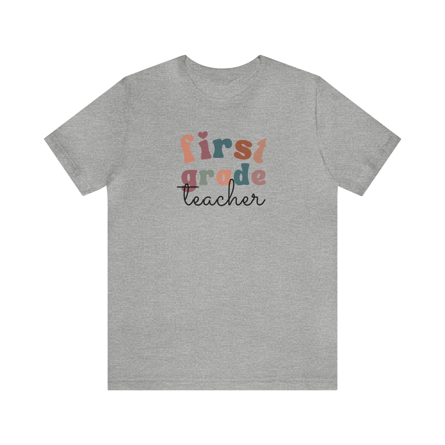 Retro First Grade Teacher