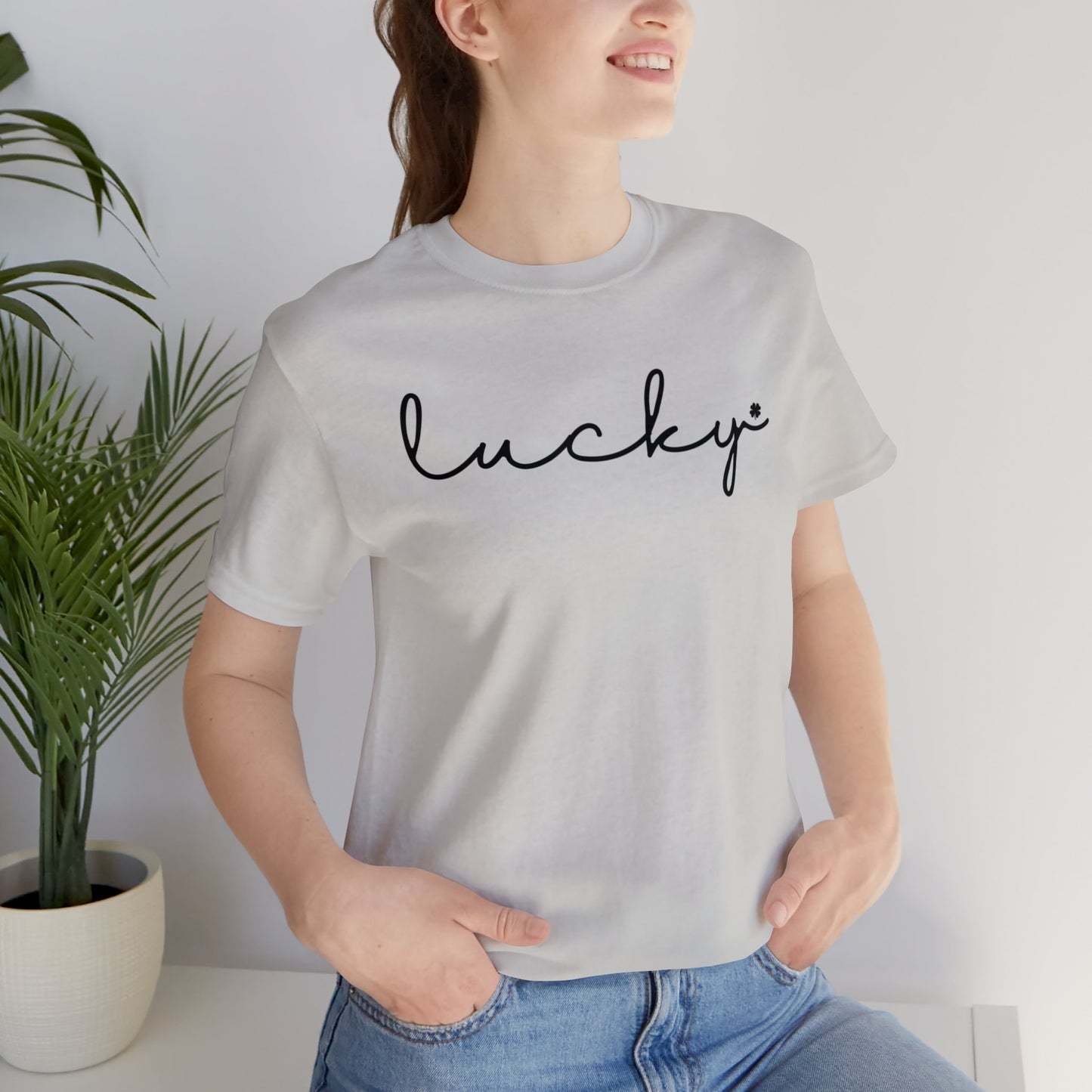 Cursive Lucky Tee