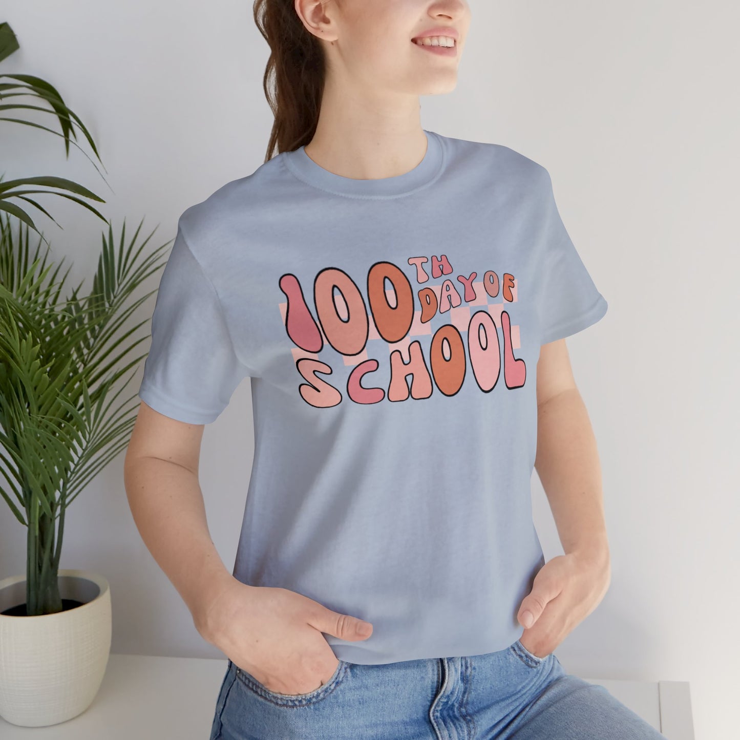 100th Day of School ~ Groovy Short Sleeve Tee