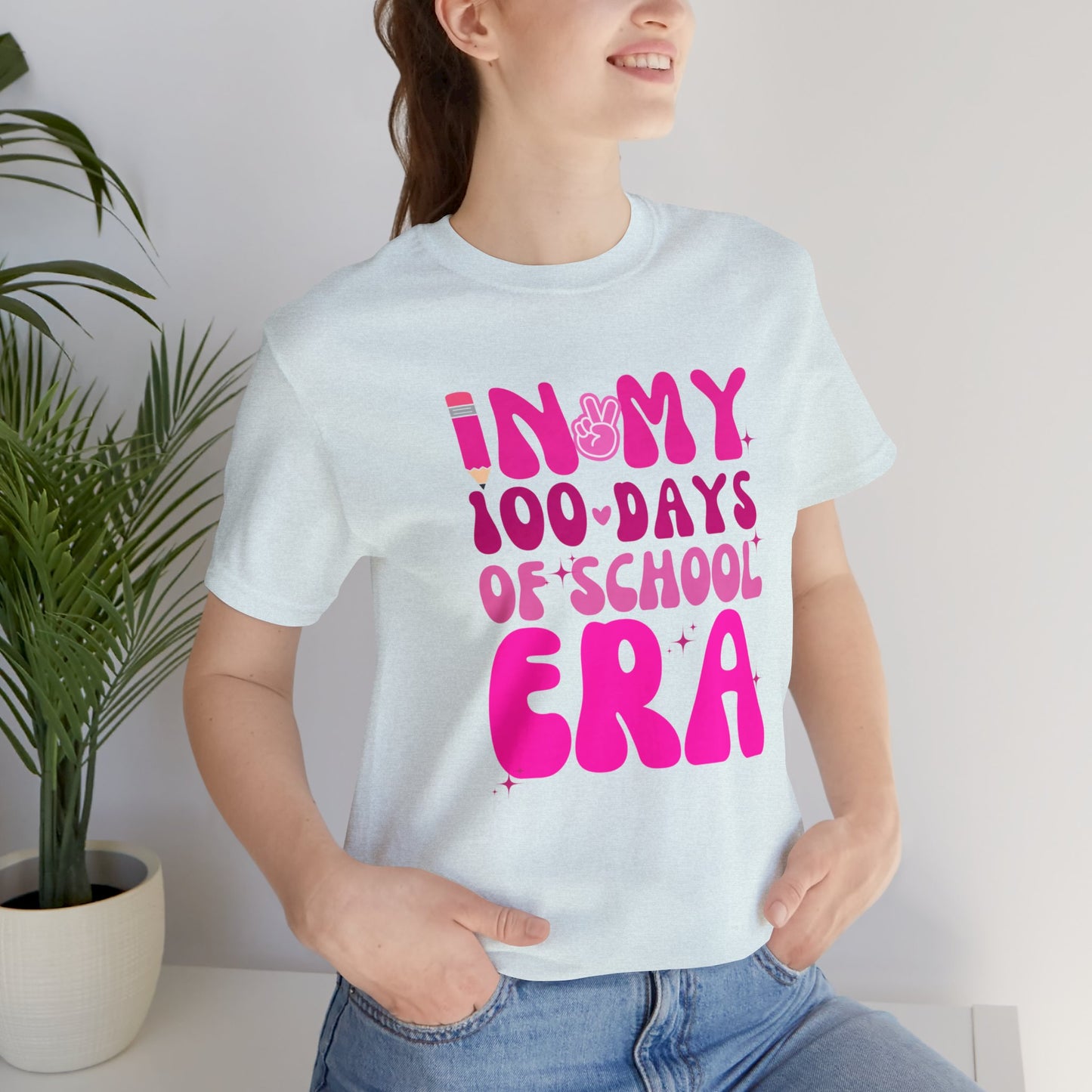 100 Days of School Era Short Sleeve Tee