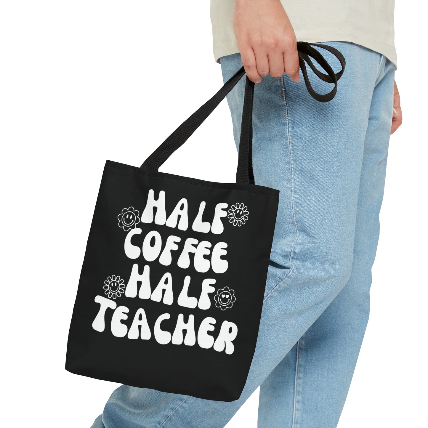 Half Coffee / Half Teacher (Black)