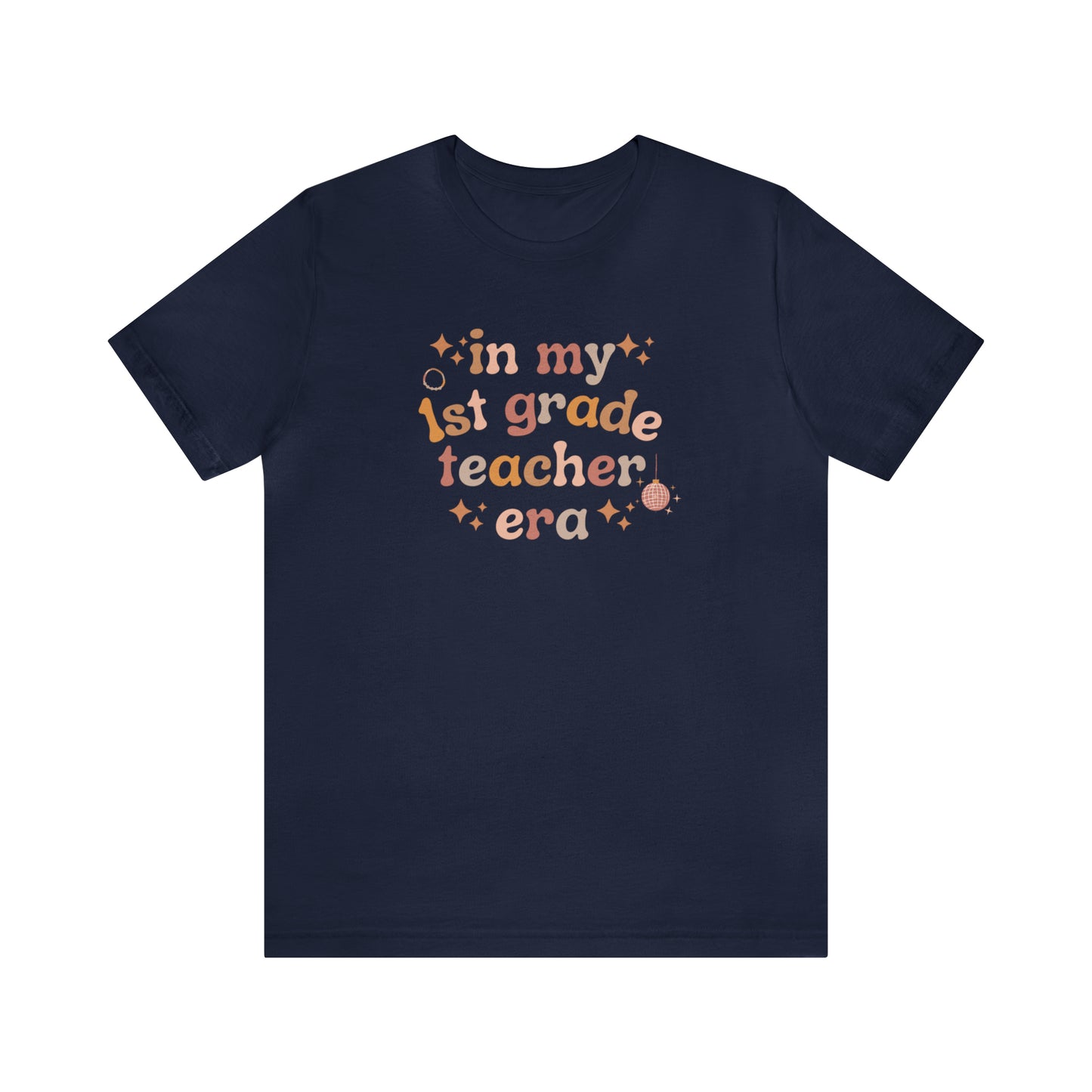 Disco 1st Grade Teacher Era Tee