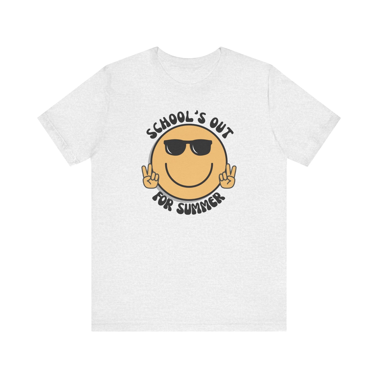 School's Out For Summer Smiley Tee