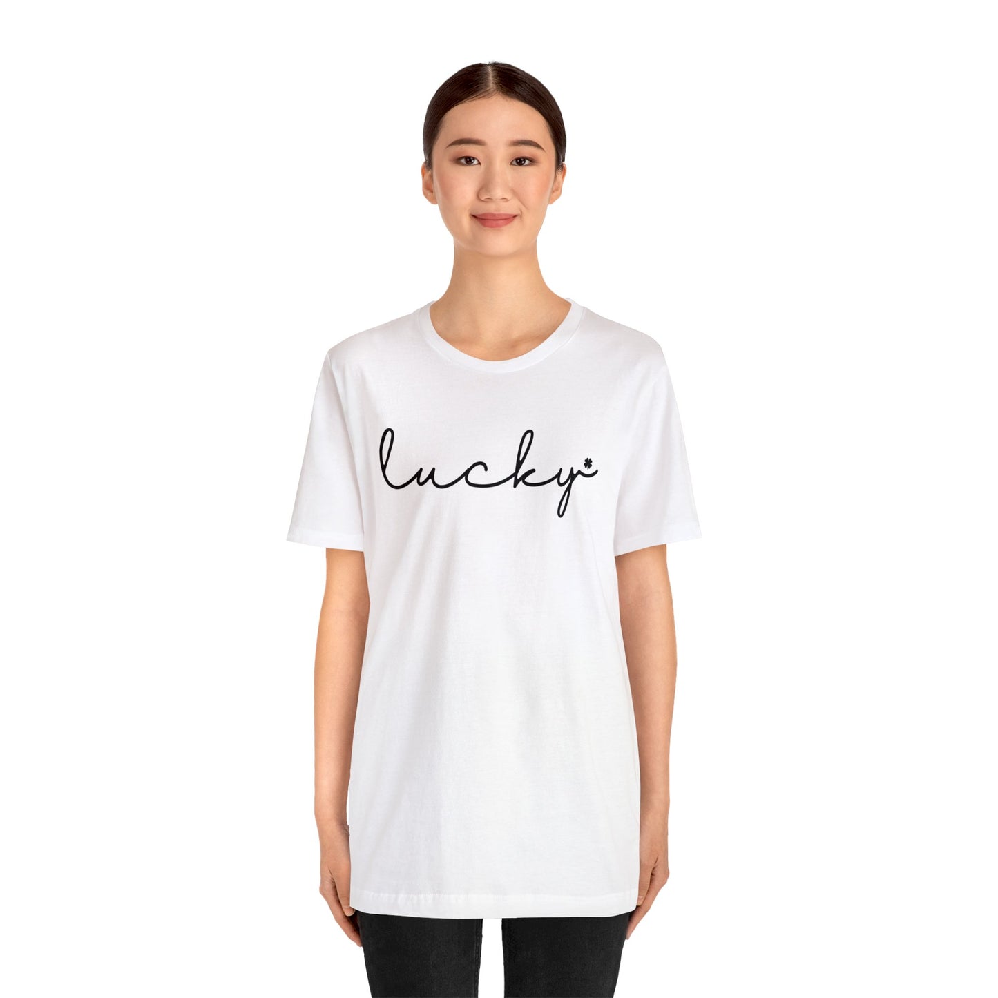 Cursive Lucky Tee