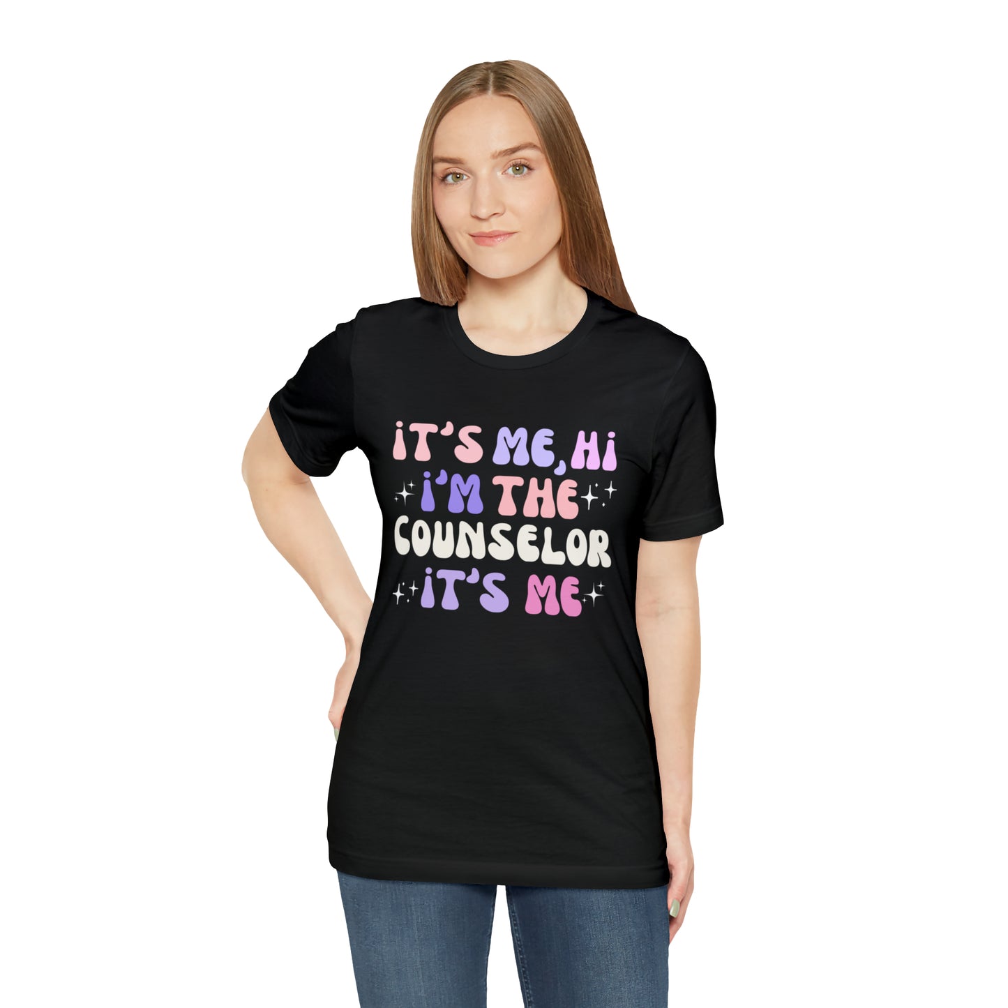 Pink & Purple Counselor Taylor Swift Tee