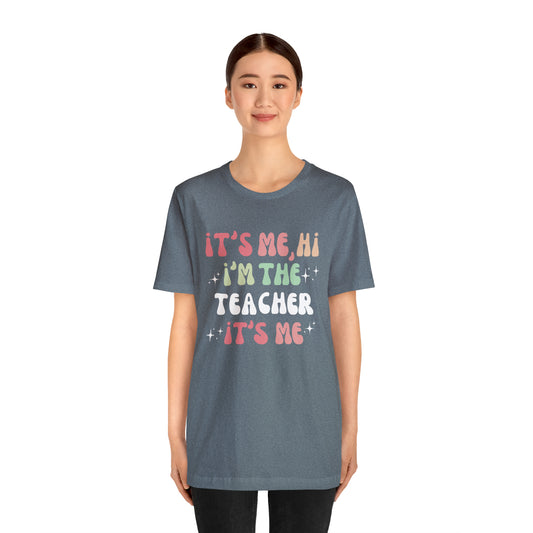 Rainbow Taylor Swift Teacher Tee