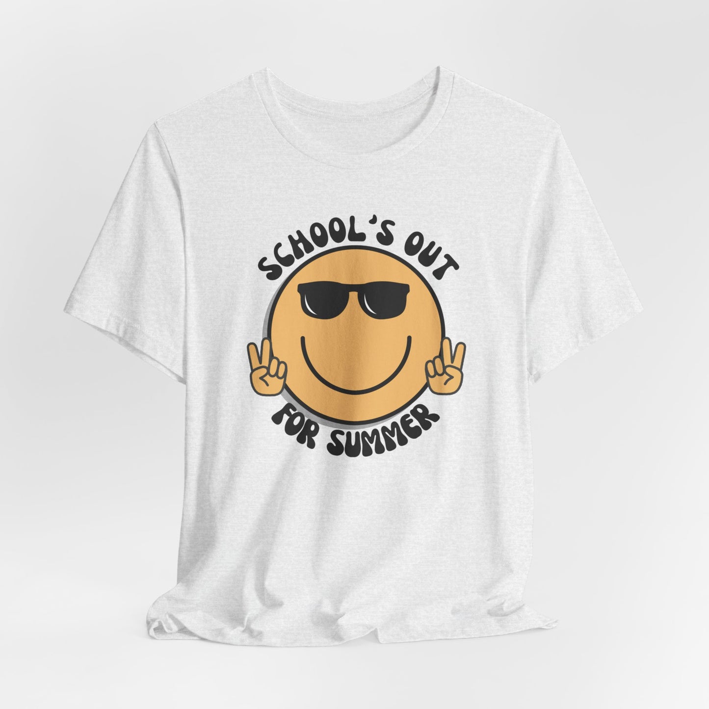 School's Out For Summer Smiley Tee