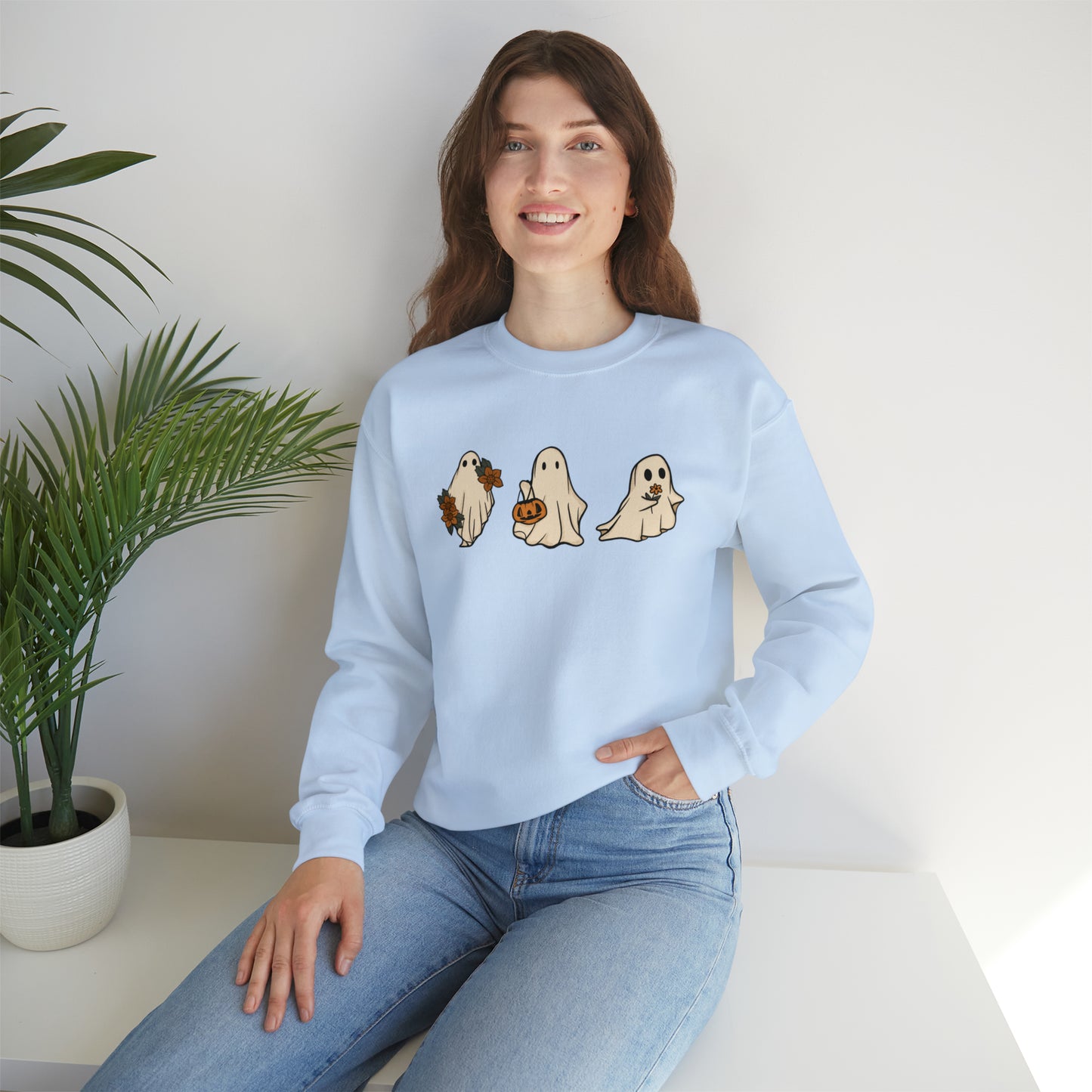 Aesthetic Ghosts Crewneck Sweatshirt