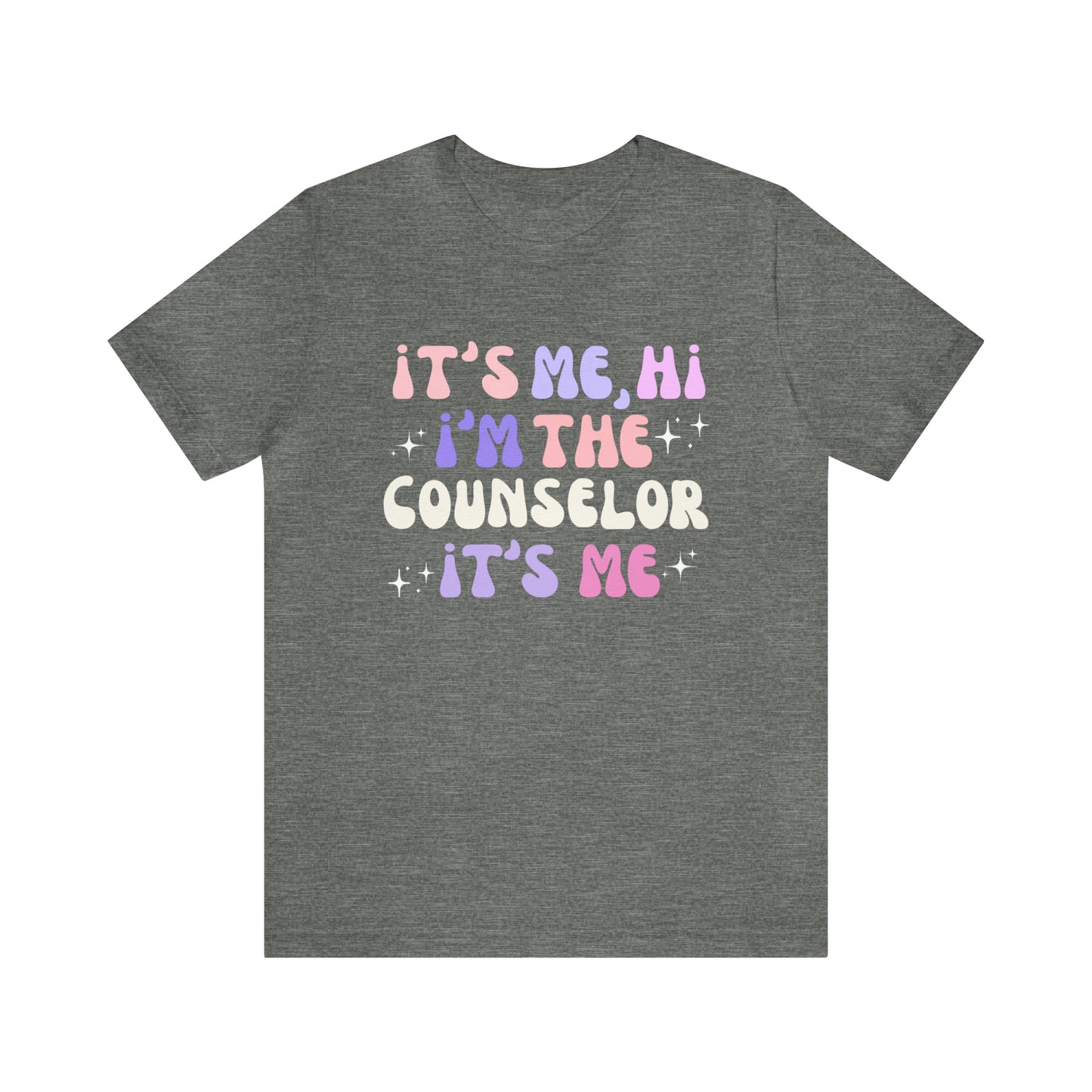 Pink & Purple Counselor Taylor Swift Tee