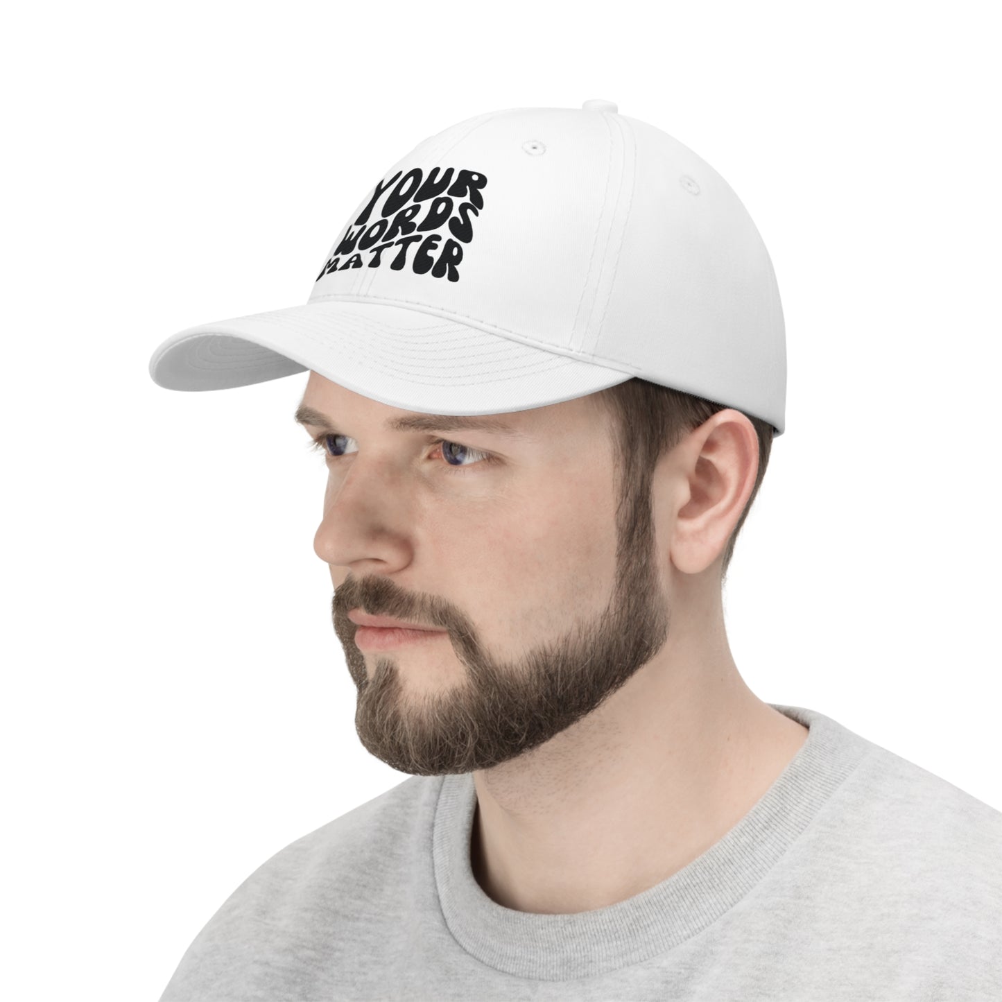 Groovy Your Words Matter Hat