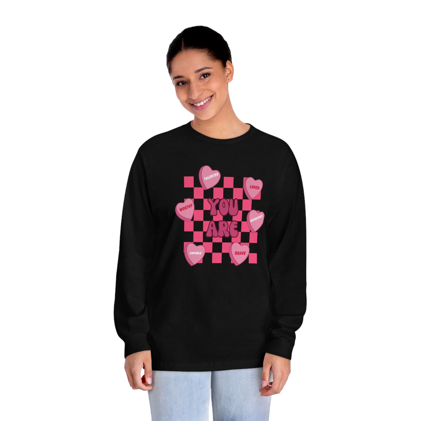 Valentine's Day Affirmations Long Sleeve T-Shirt