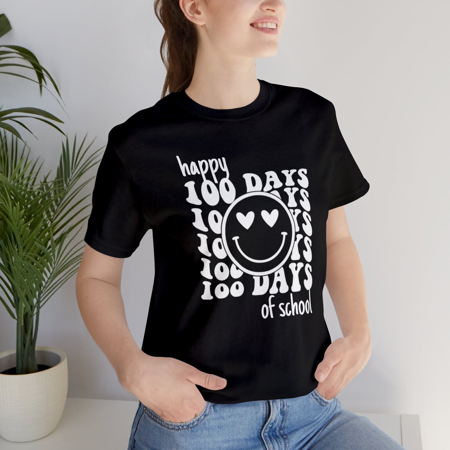 Happy 100 Days Short Sleeve Tee