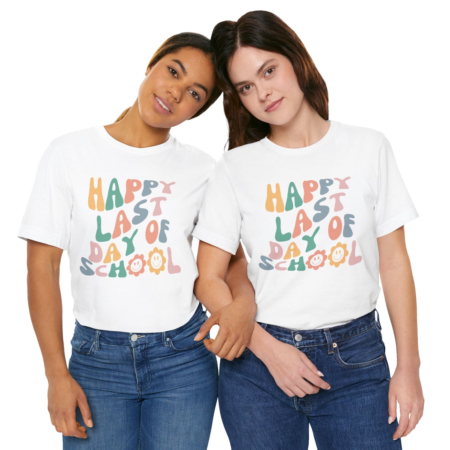 Flower Happy Last Day of School Tee