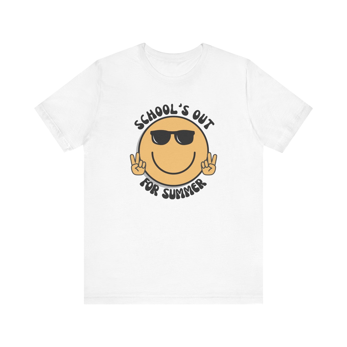 School's Out For Summer Smiley Tee