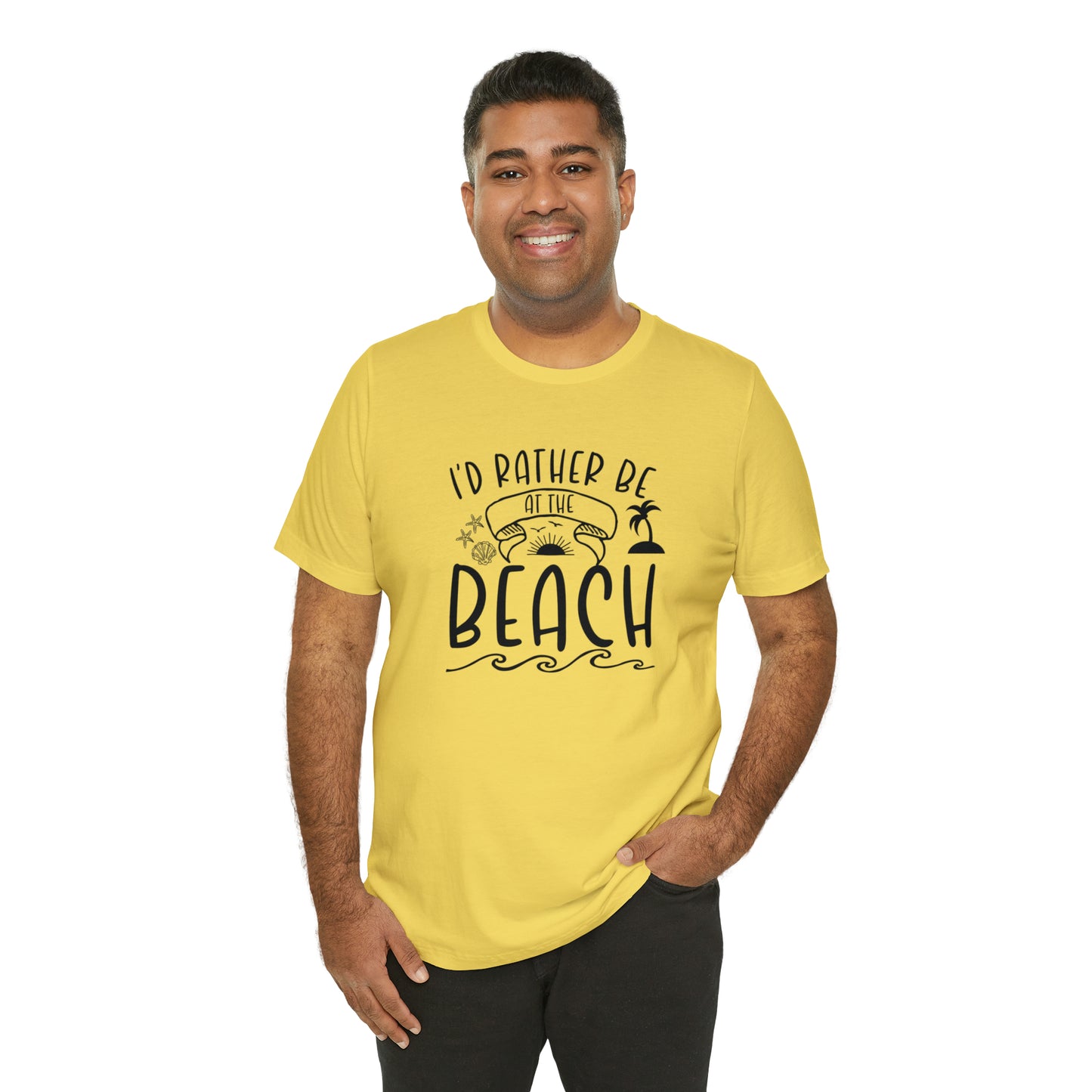 I'd Rather Be at the Beach Tee