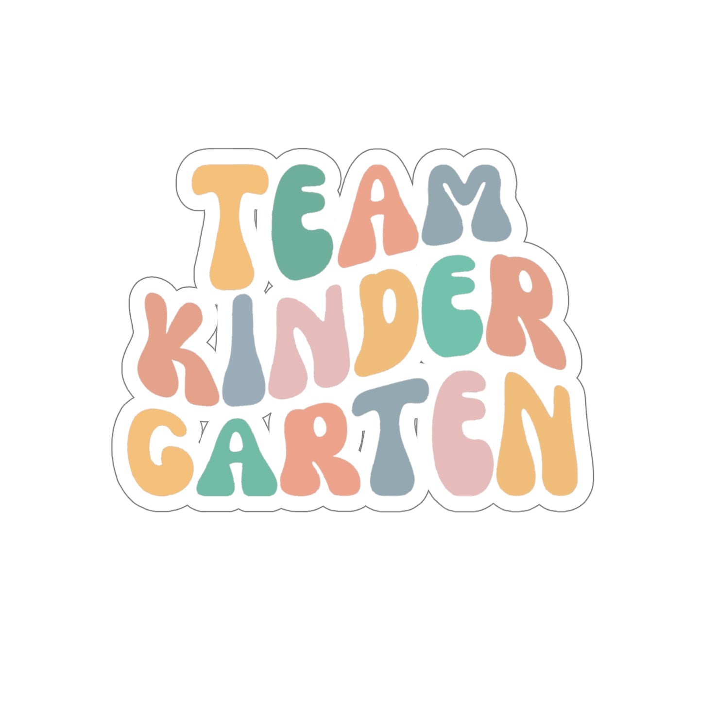 Cool Retro Team Kindergarten