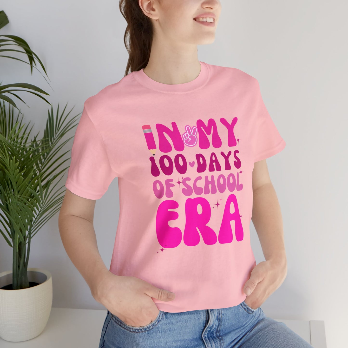 100 Days of School Era Short Sleeve Tee