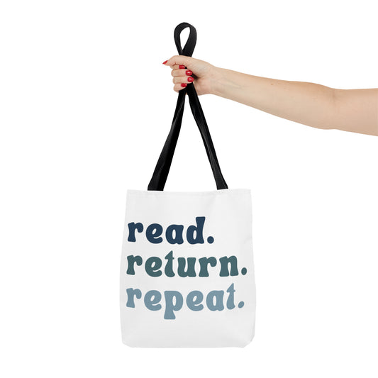 Read. Return. Repeat. Tote