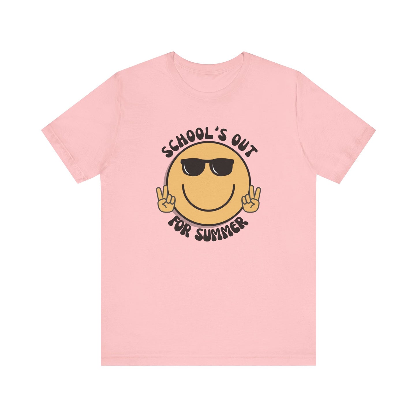 School's Out For Summer Smiley Tee