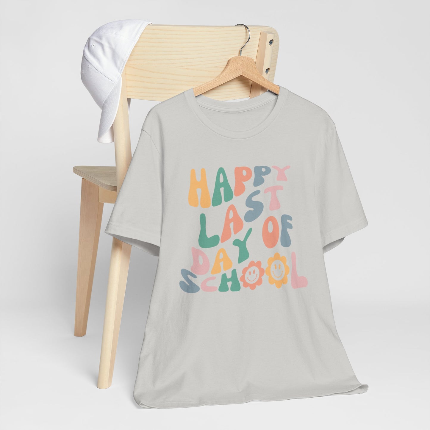 Flower Happy Last Day of School Tee