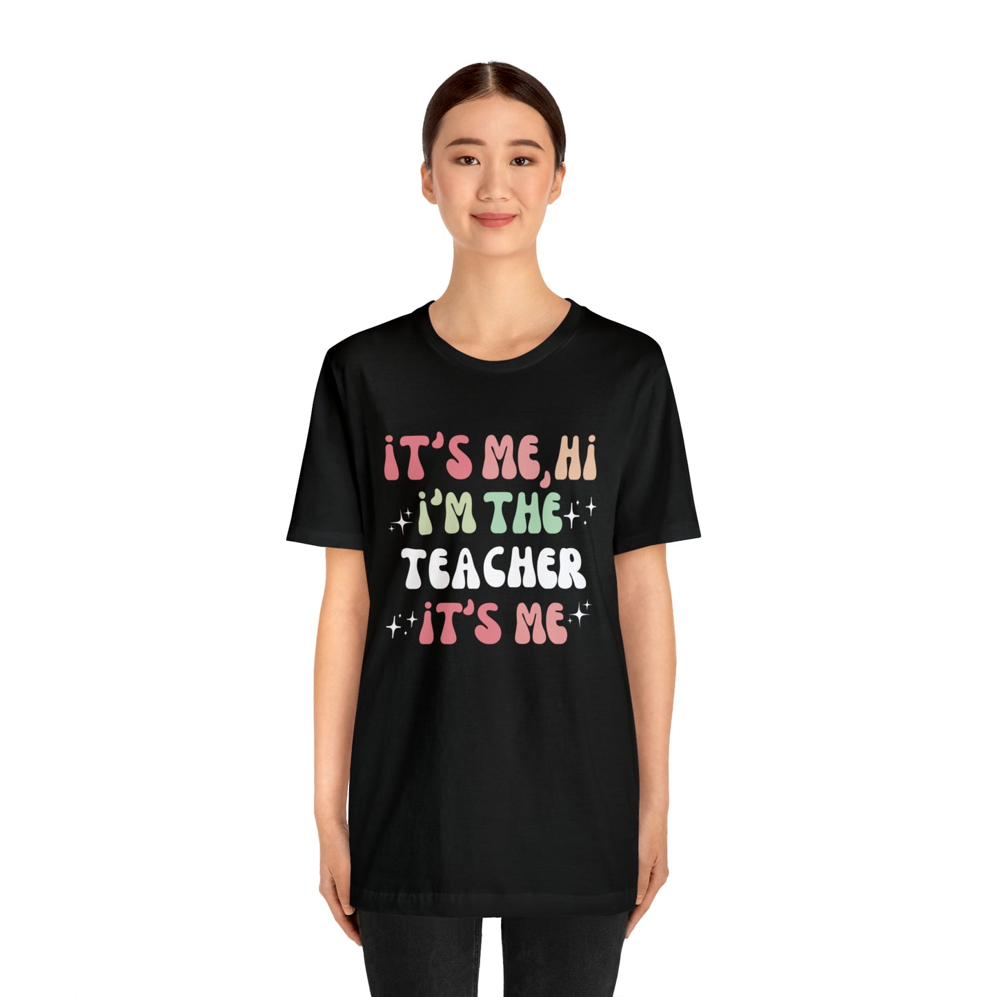 Rainbow Taylor Swift Teacher Tee