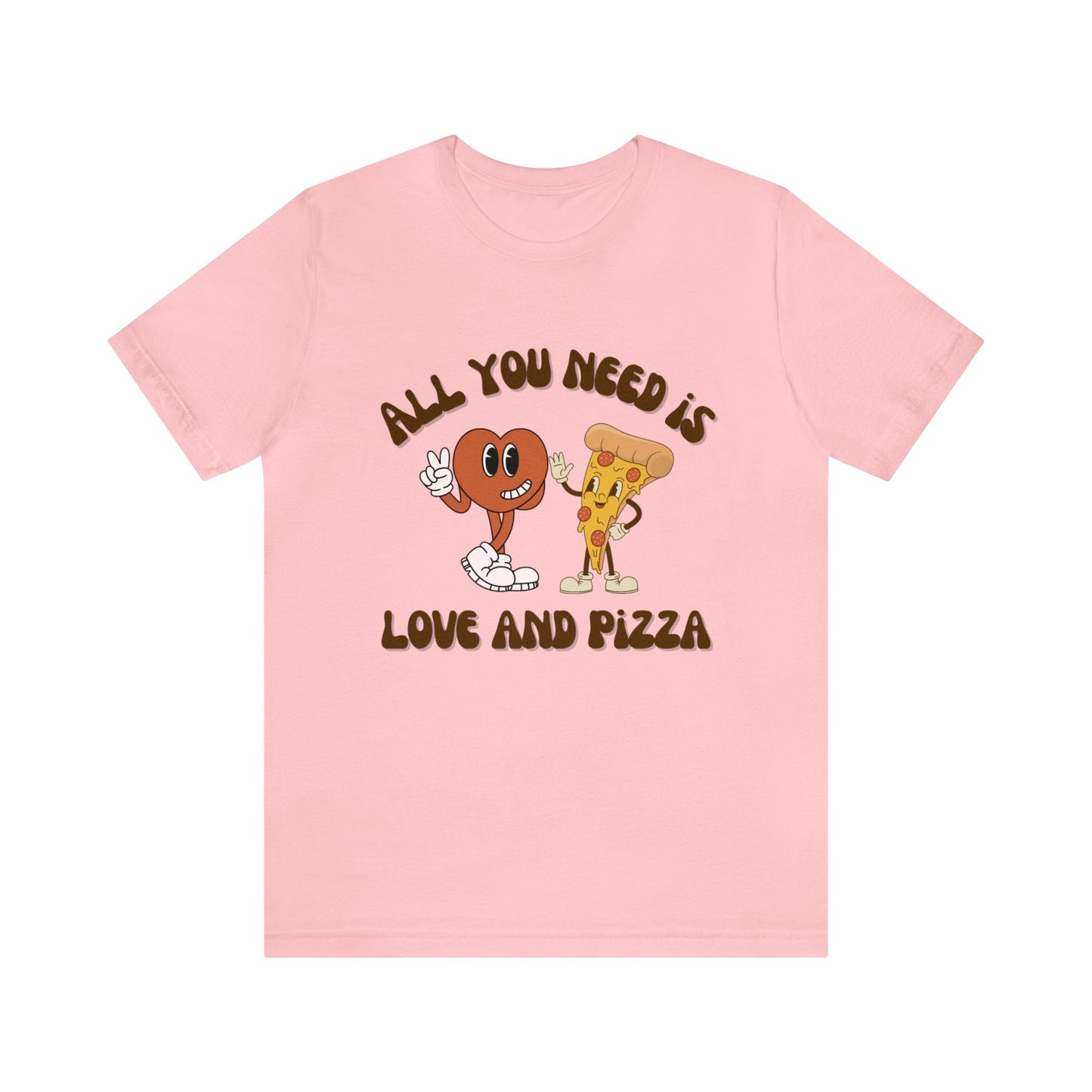 Love & Pizza Short Sleeve Tee