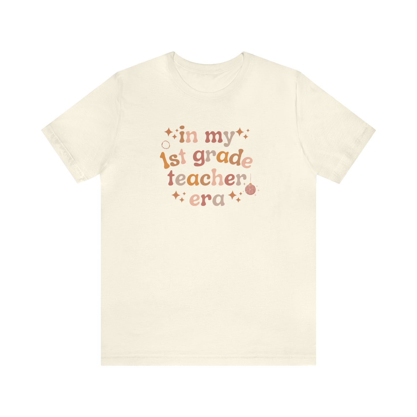 Disco 1st Grade Teacher Era Tee